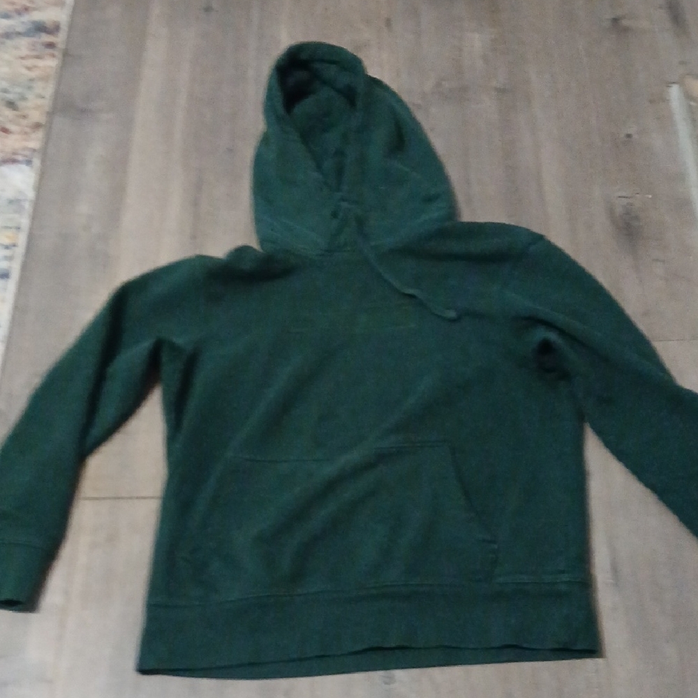 American Eagle Mens Small Green Hoodie Sweatshirt